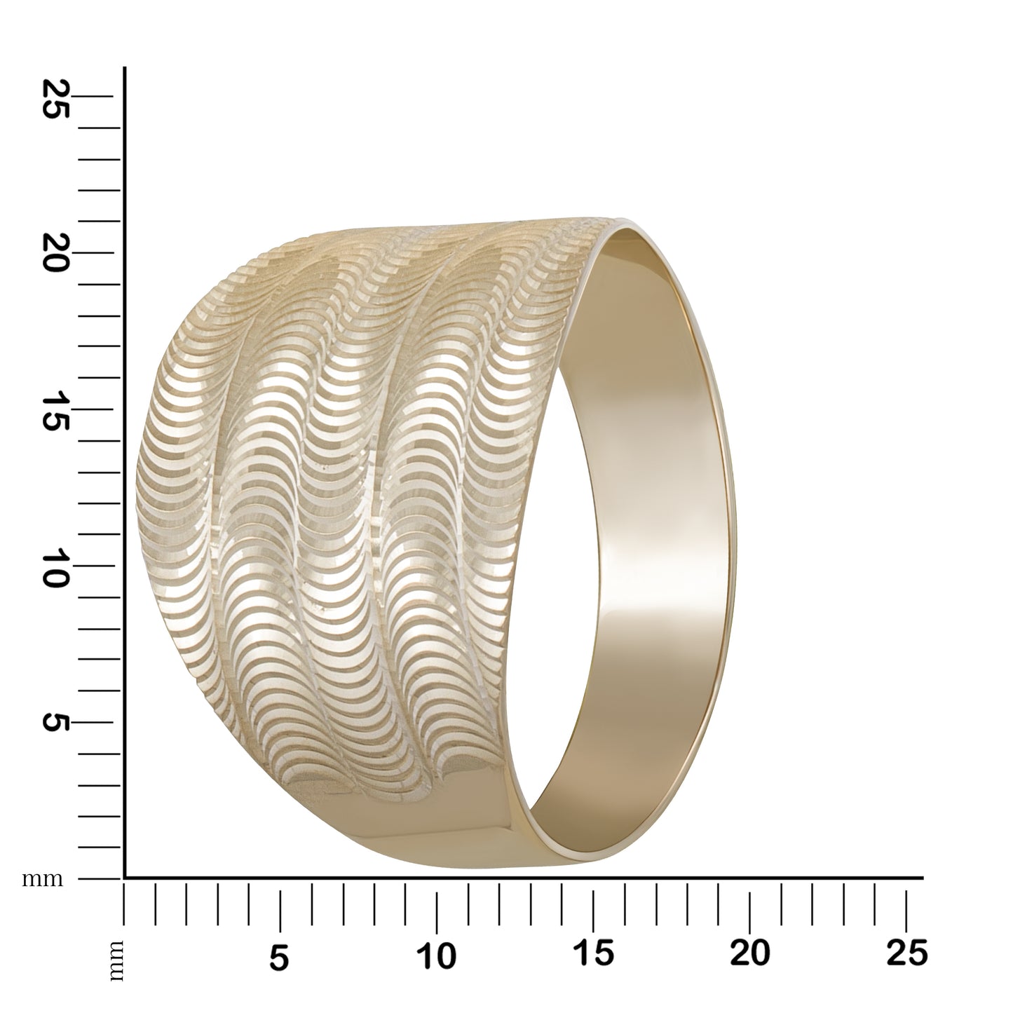 Ring 375/- Gold ohne