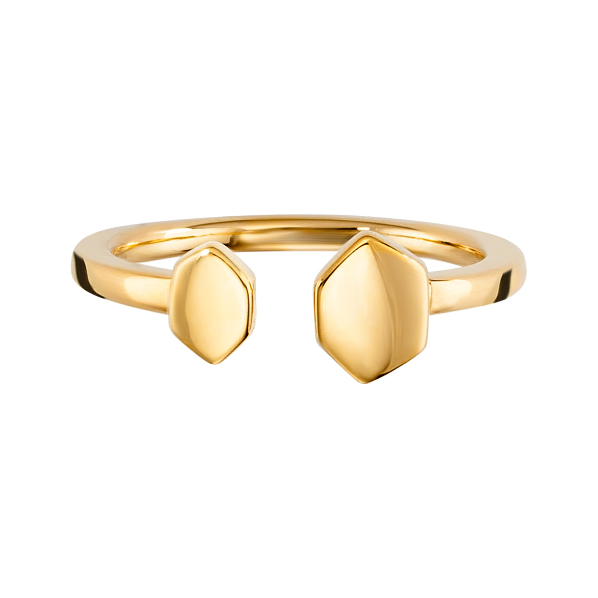cai Ring 925/- Sterling Silber vergoldet ohne