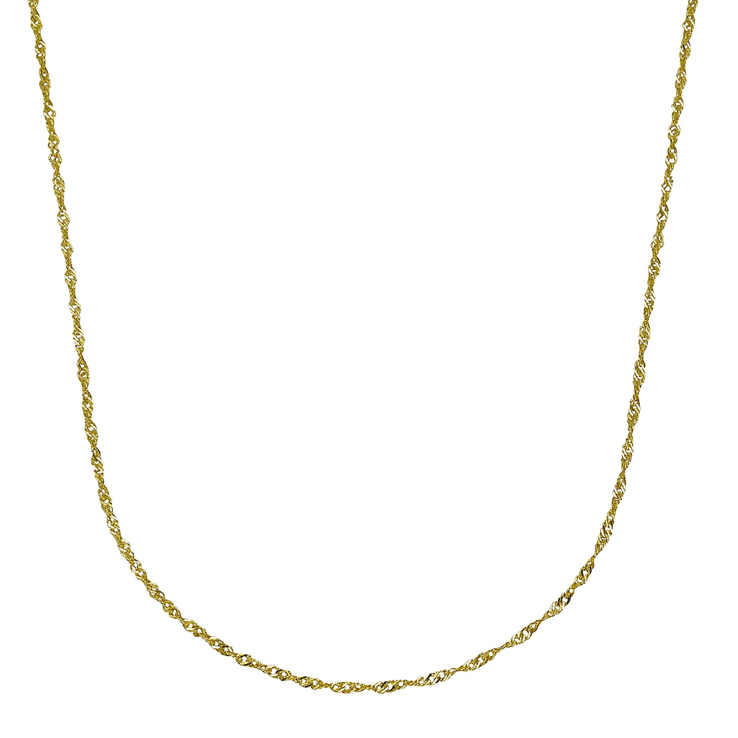 Collier Singapurkette 375/- Gold 45cm
