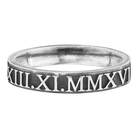 cai Ring 925/- Sterling Silber oxidiert ohne