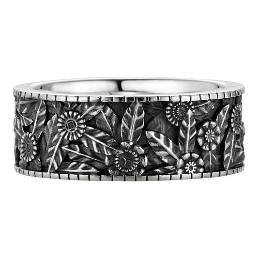 cai Ring 925/- Sterling Silber oxidiert ohne