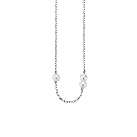 cai love Collier Ankerkette 925/- Sterling Silber rhodiniert 42,0cm