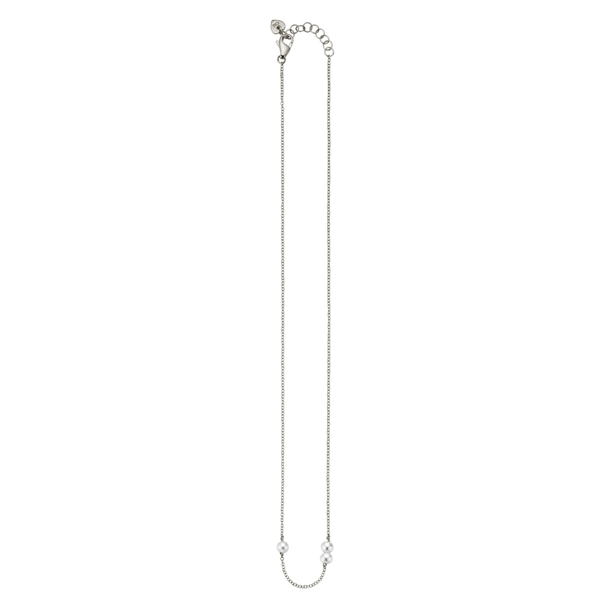cai love Collier Ankerkette 925/- Sterling Silber rhodiniert 42,0cm