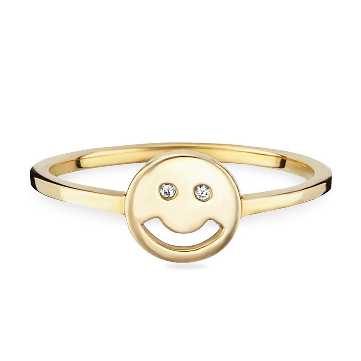 cai love Ring 925/- Sterling Silber vergoldet Zirkonia