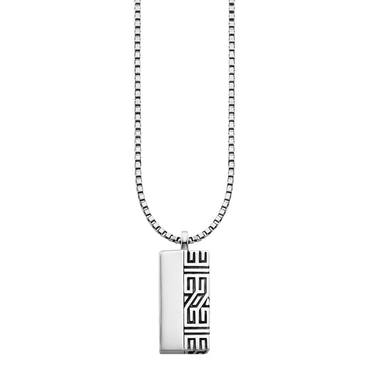 cai Collierkette Venezianerkette 925/- Sterling Silber oxidiert 60cm