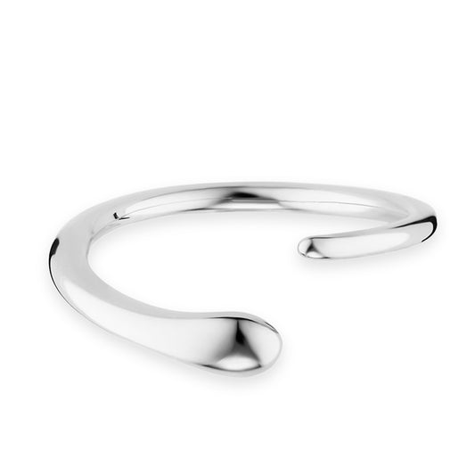 cai Ring 925/- Sterling Silber rhodiniert ohne Stein