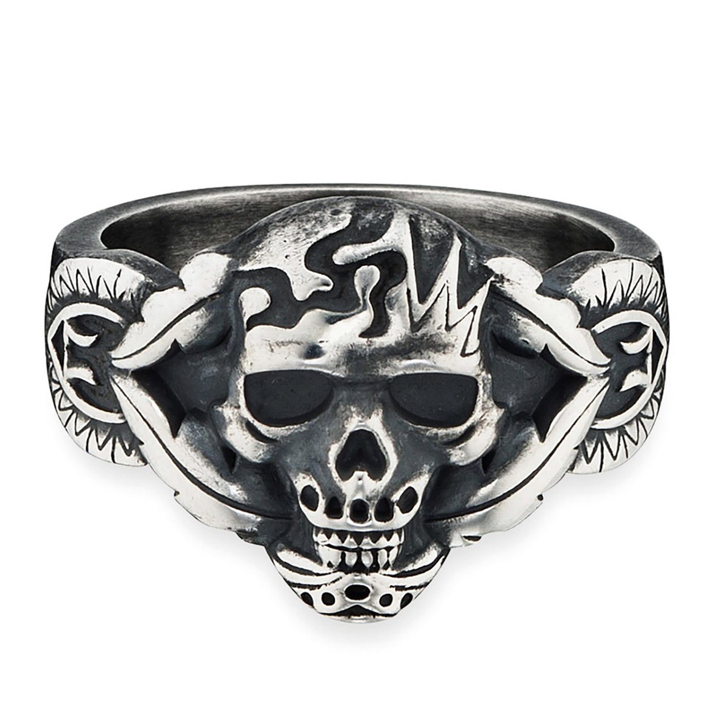 cai Ring 925/- Sterling Silber oxidiert ohne Stein