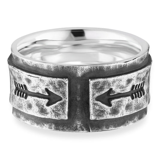 cai Ring 925/- Sterling Silber oxidiert ohne