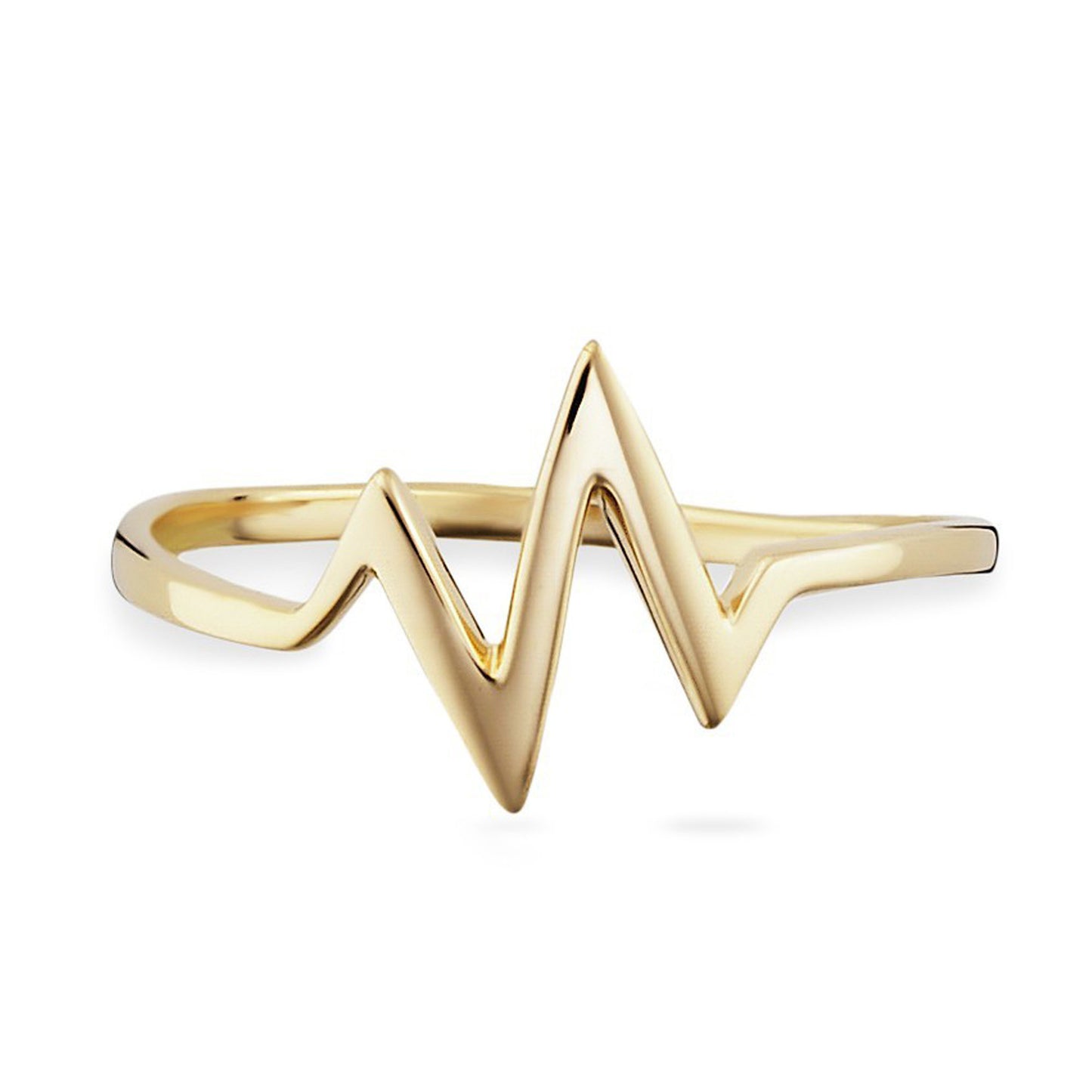 cai Ring 925/- Sterling Silber vergoldet ohne Stein