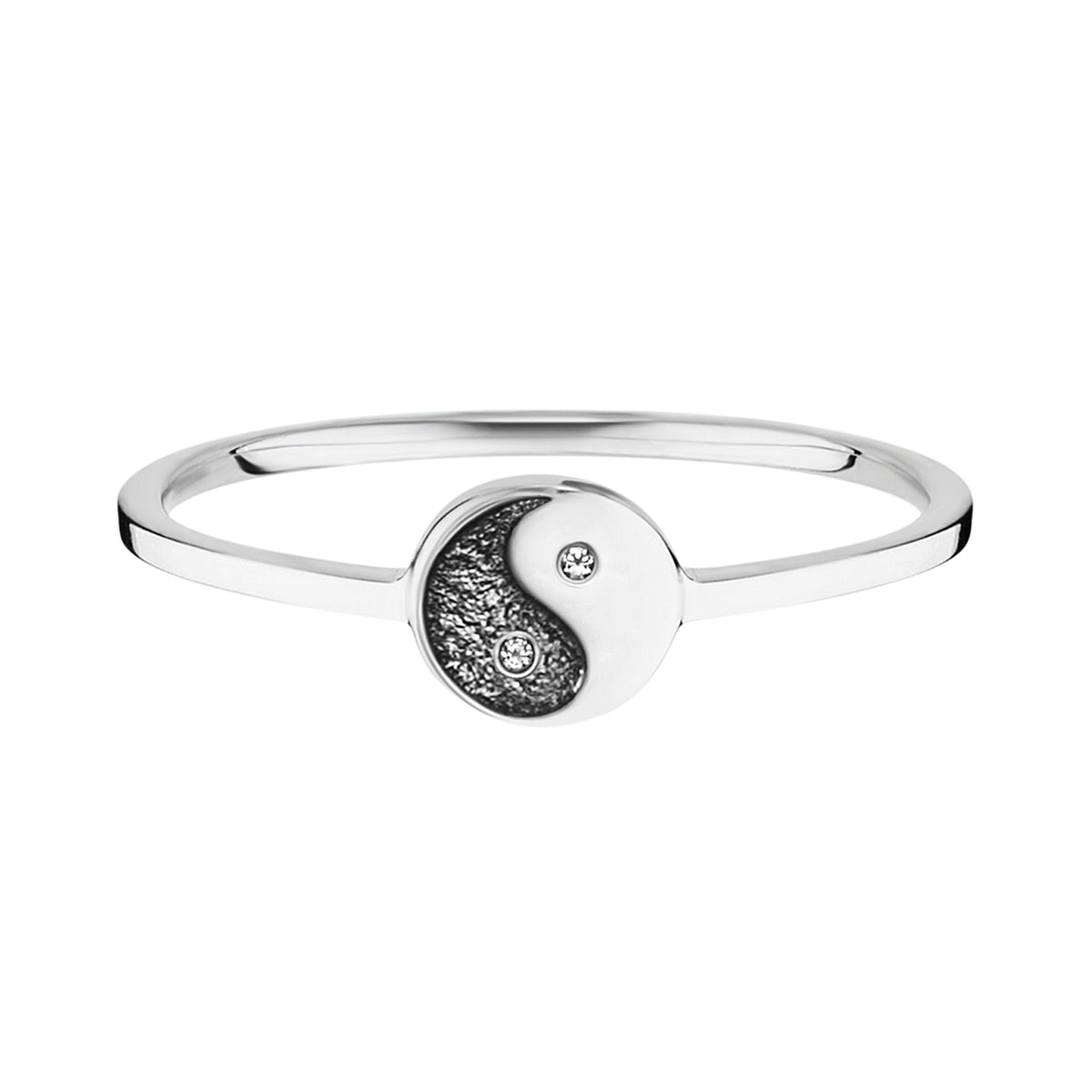 cai love Ring 925/- Sterling Silber rhodiniert Zirkonia