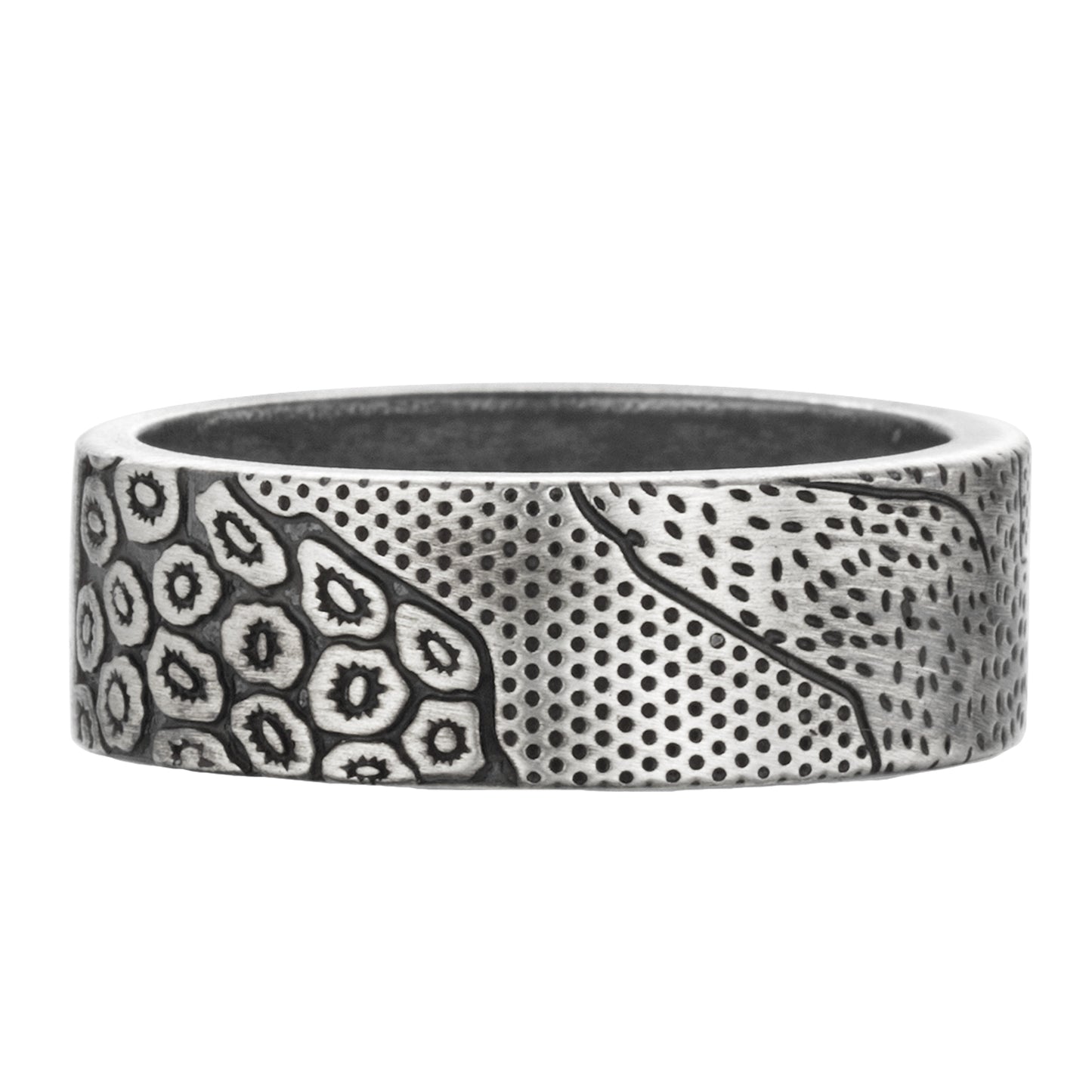 cai Ring 925/- Sterling Silber oxidiert ohne