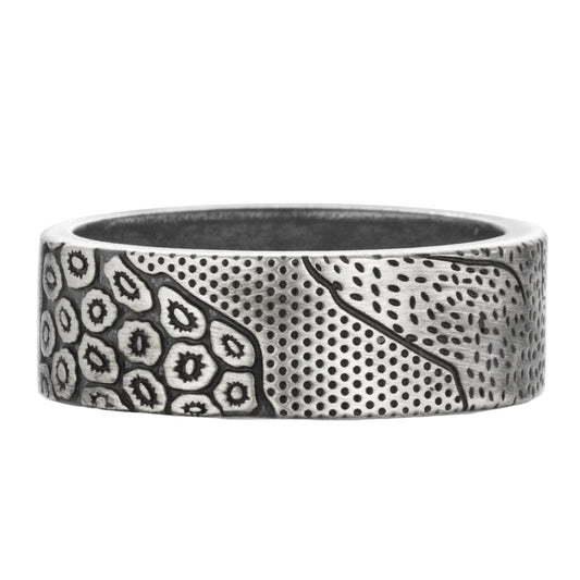 cai Ring 925/- Sterling Silber oxidiert ohne