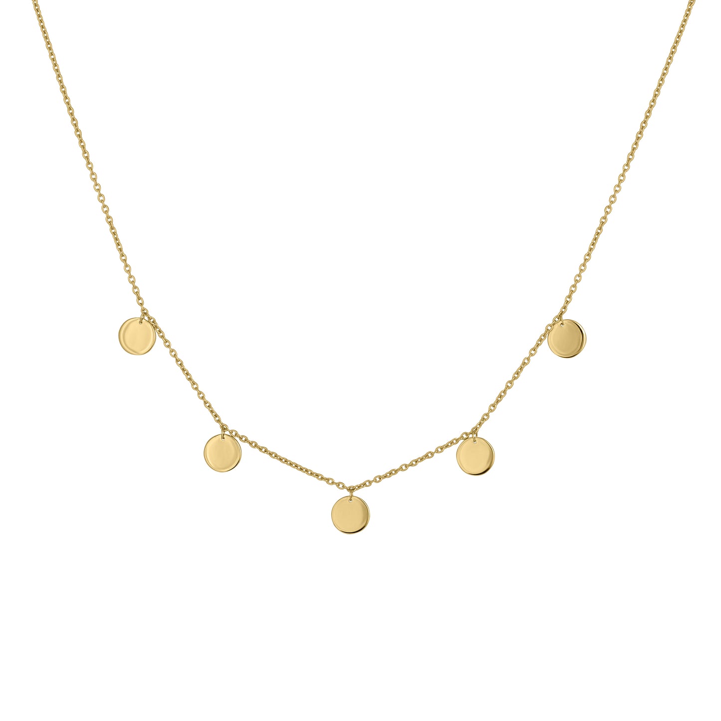 cai love Collier Panzerkette 925/- Sterling Silber vergoldet 44,0cm