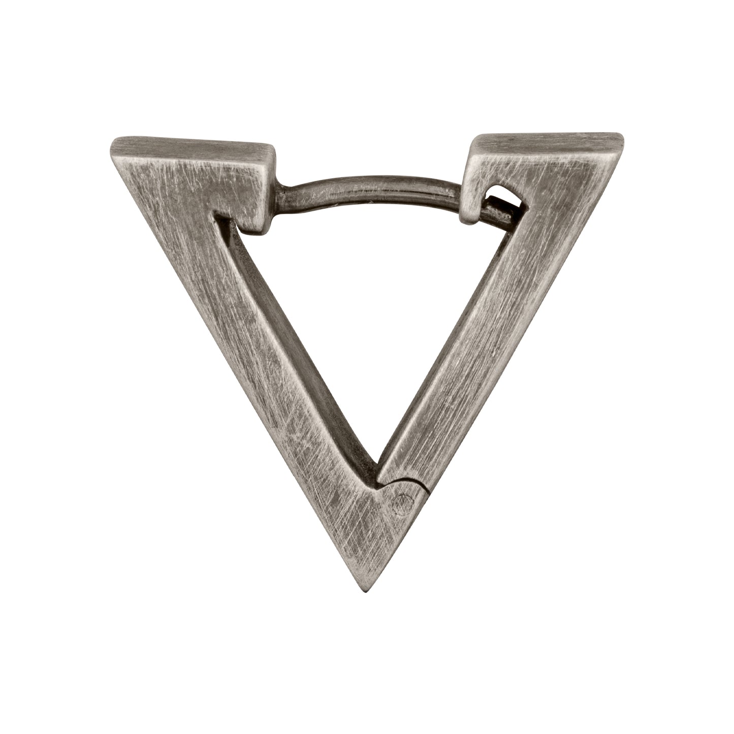 cai Single-Creole 925/- Sterling Silber oxidiert 1,5cm