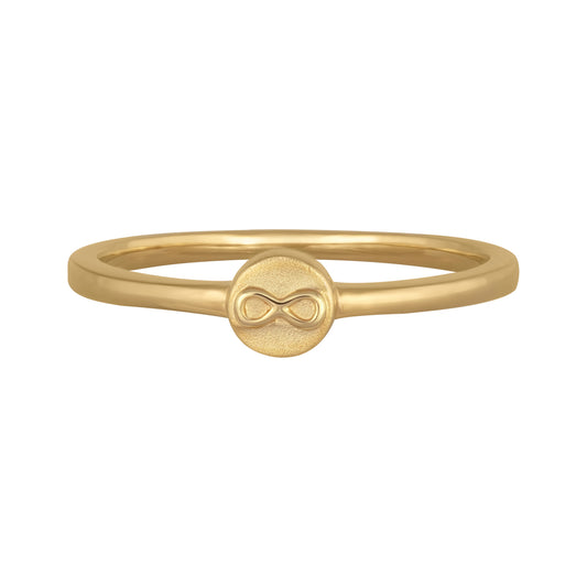 cai love Ring 925/- Sterling Silber vergoldet ohne Stein