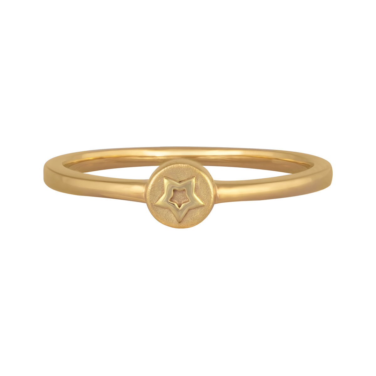 cai love Ring 925/- Sterling Silber vergoldet ohne Stein