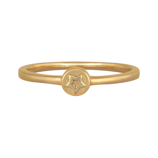 cai love Ring 925/- Sterling Silber vergoldet ohne Stein
