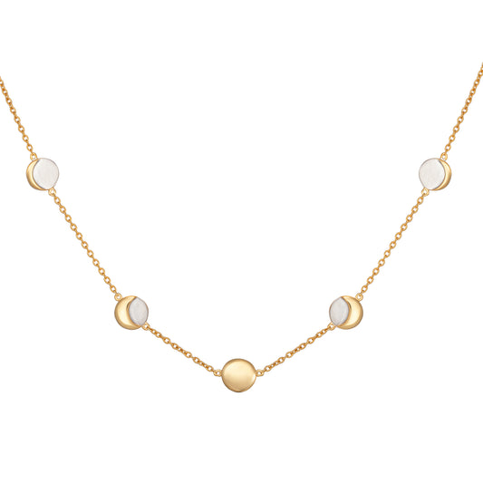 cai Collier Ankerkette 925/- Sterling Silber vergoldet 44,0cm ohne