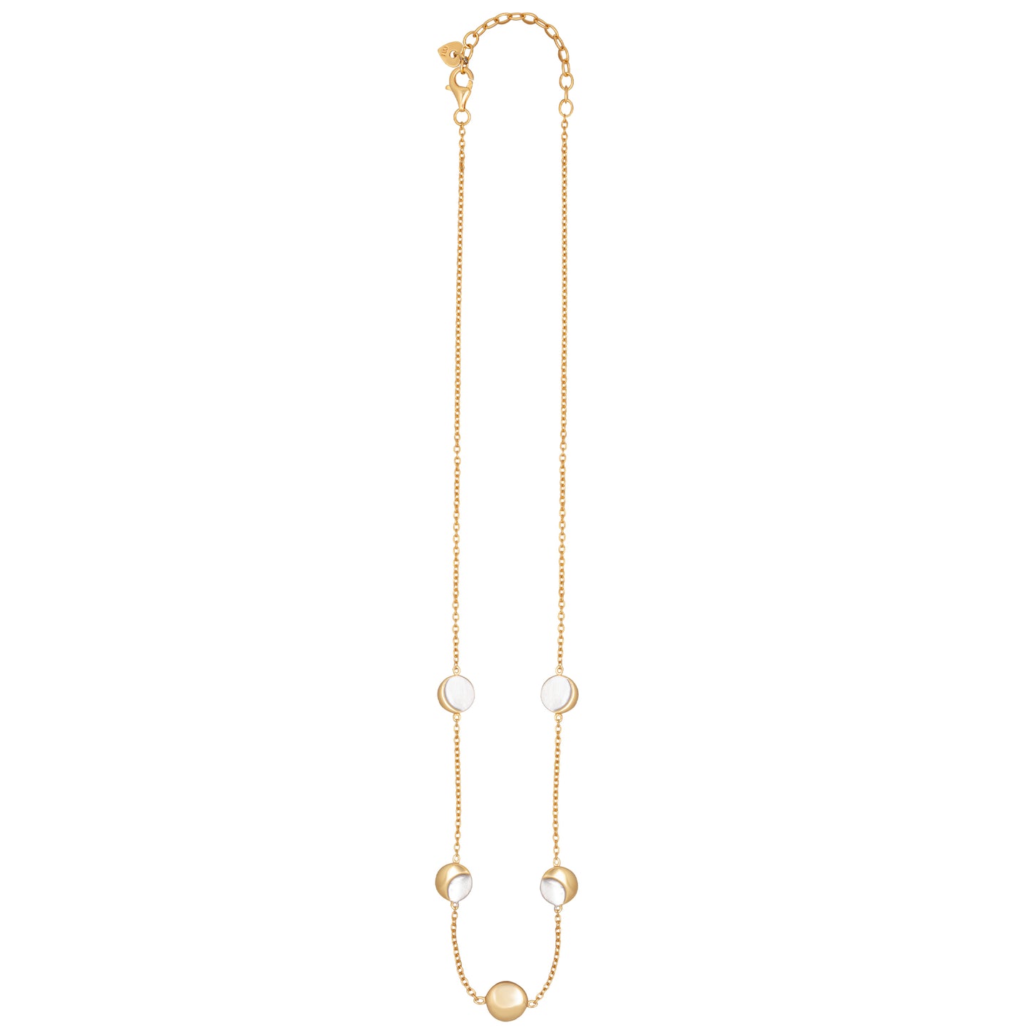 cai Collier Ankerkette 925/- Sterling Silber vergoldet 44,0cm ohne