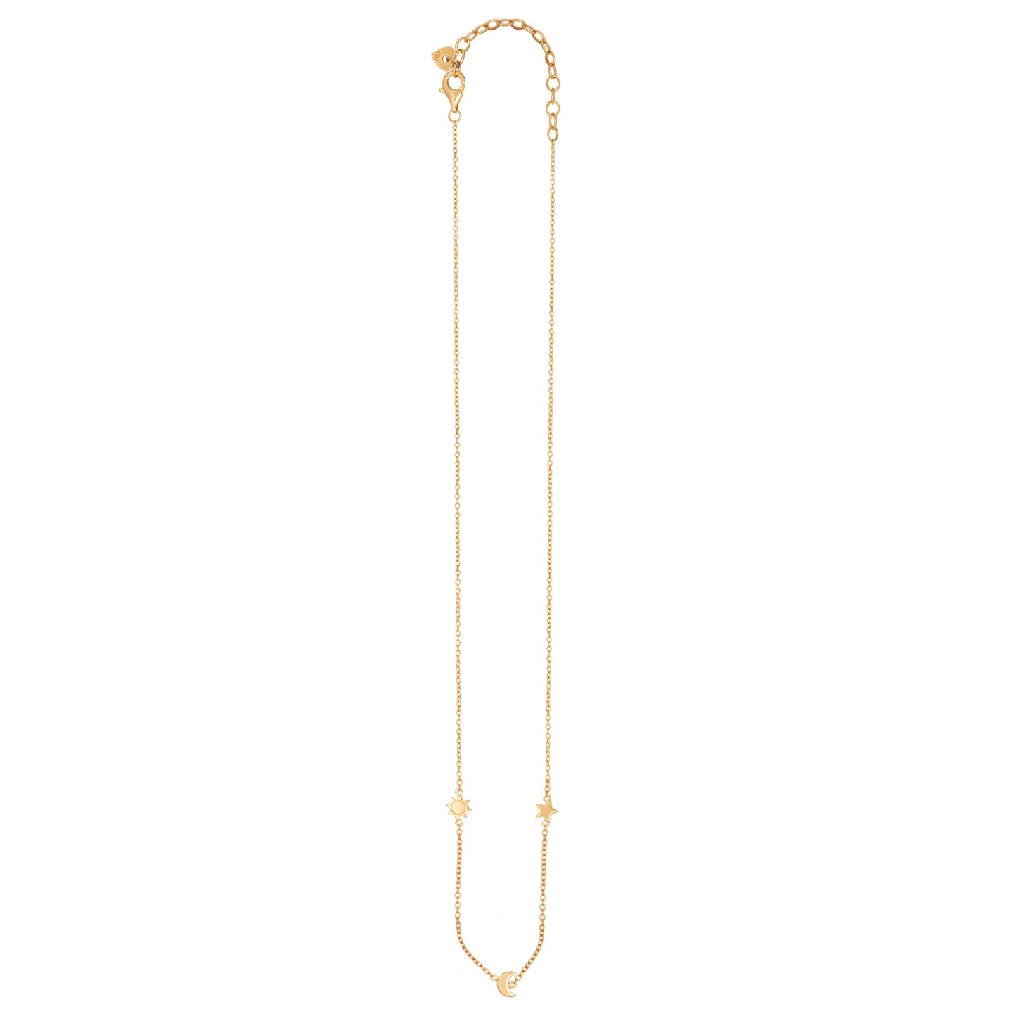 cai Collier Ankerkette 925/- Sterling Silber vergoldet 44,0cm