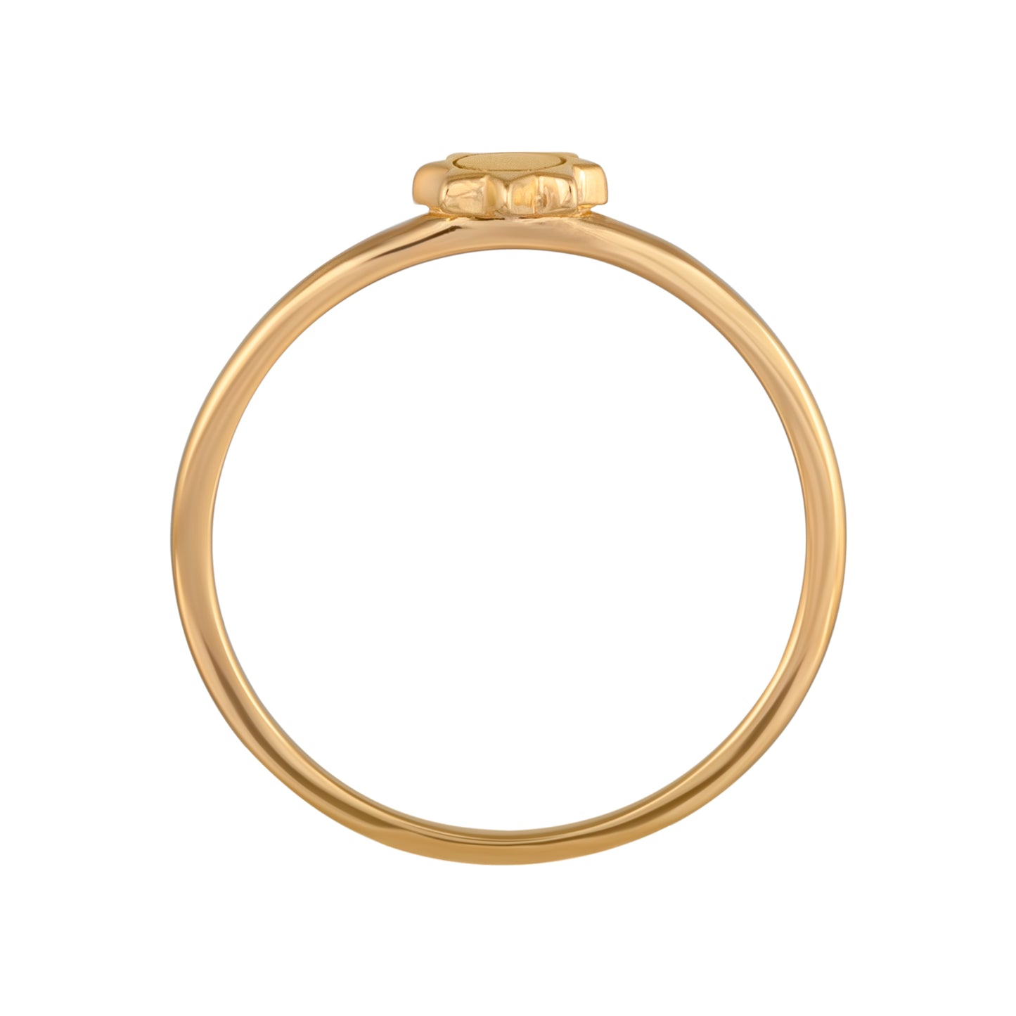 cai Ring 925/- Sterling Silber vergoldet ohne Stein