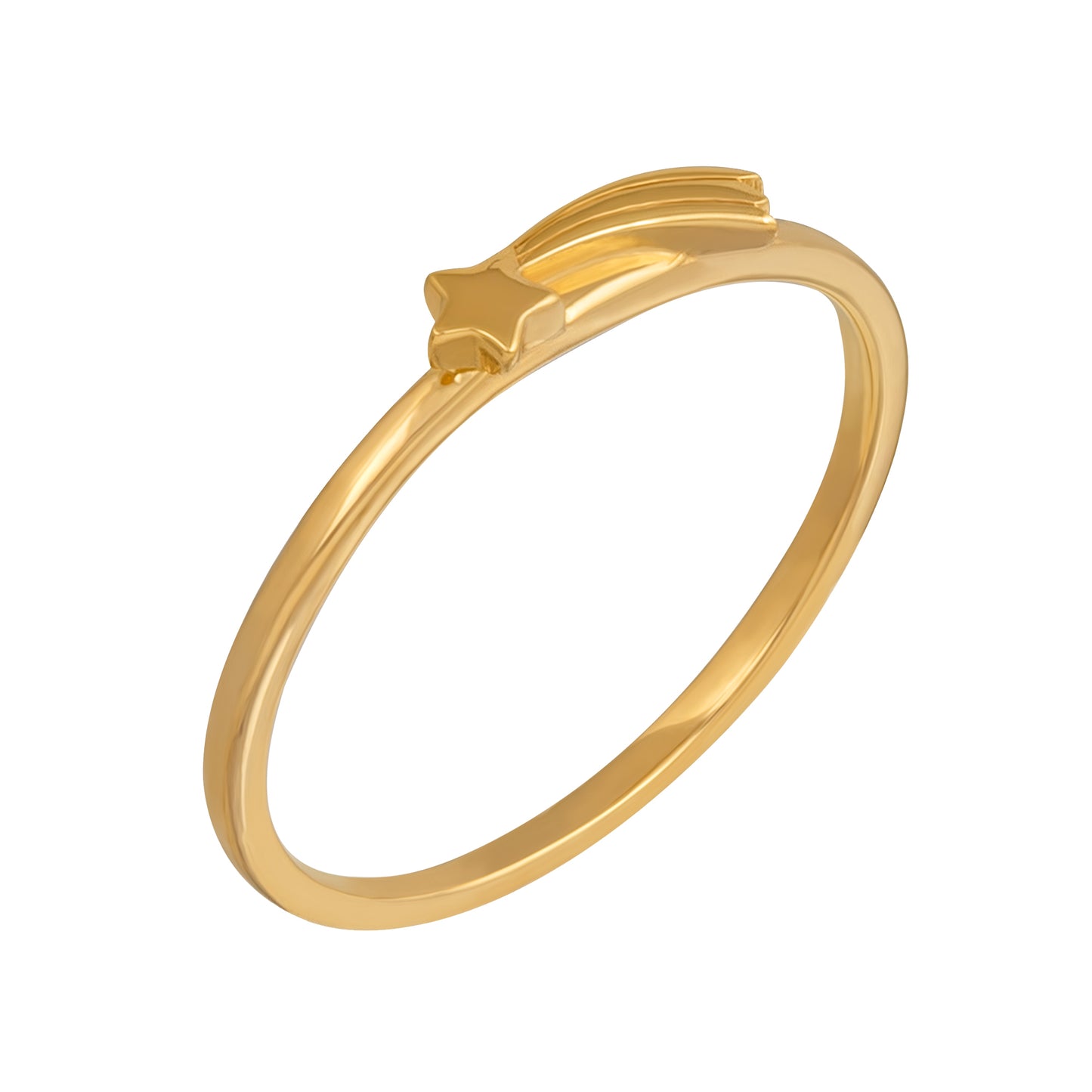 cai Ring 925/- Sterling Silber vergoldet ohne Stein