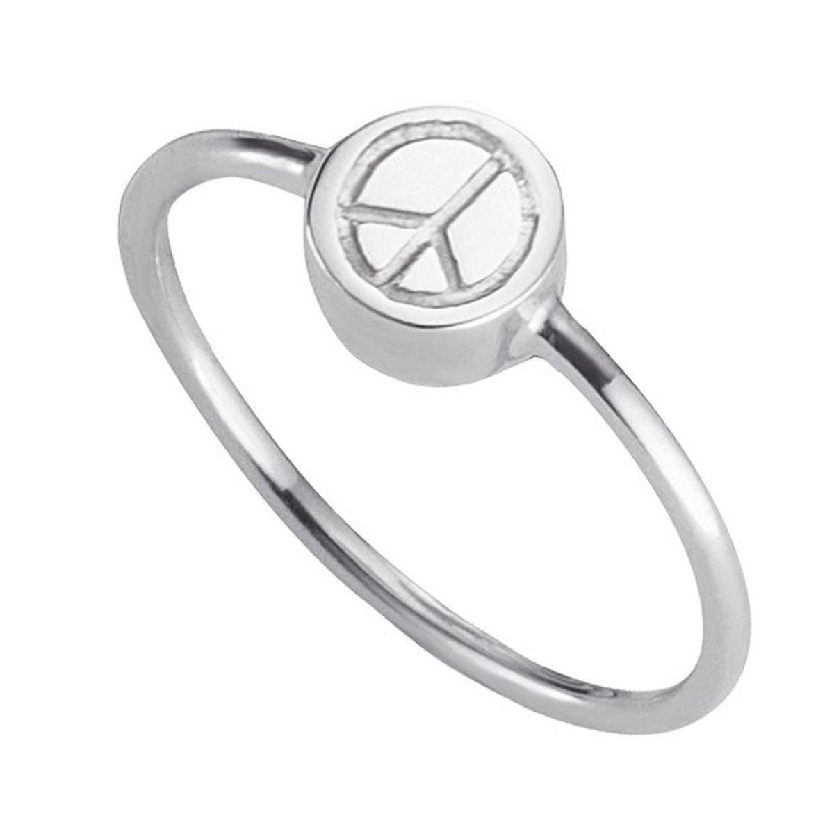cai love Ring 925/- Sterling Silber rhodiniert ohne Stein