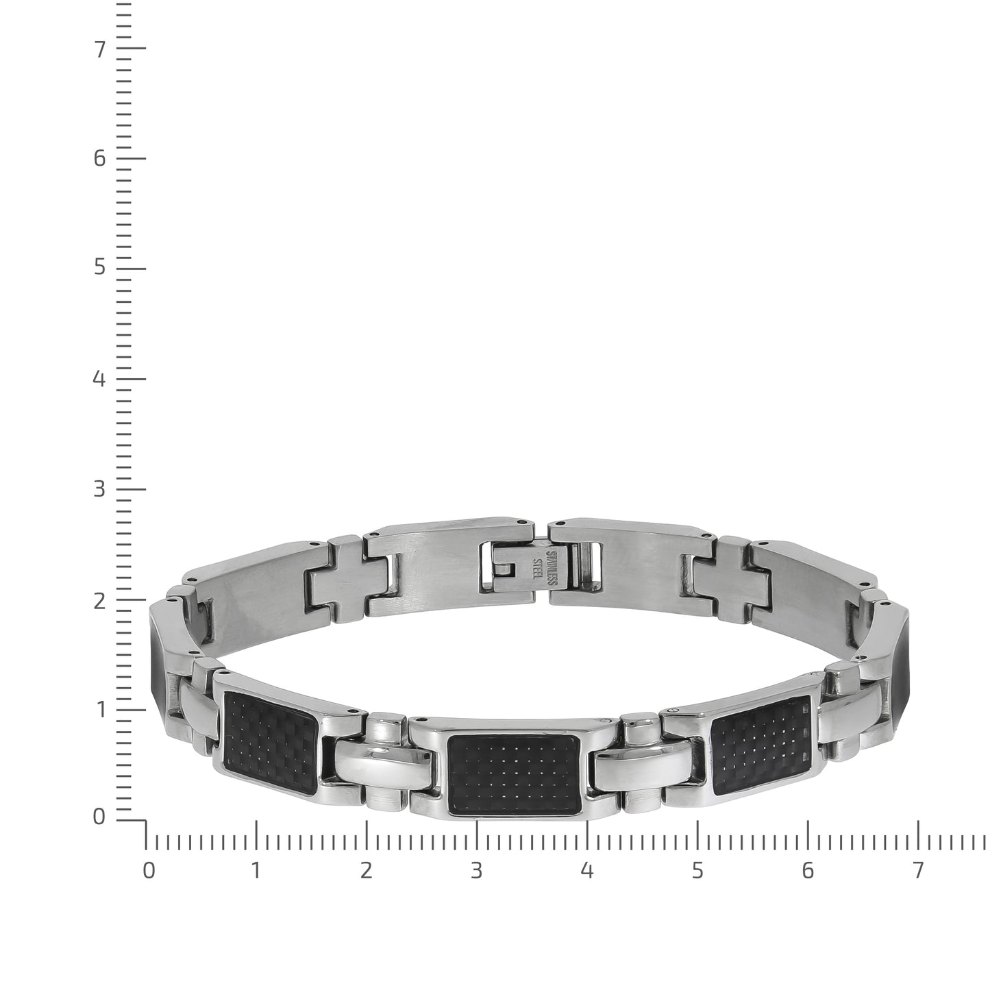Armband keine / nicht relevant Edelstahl 20,5cm
