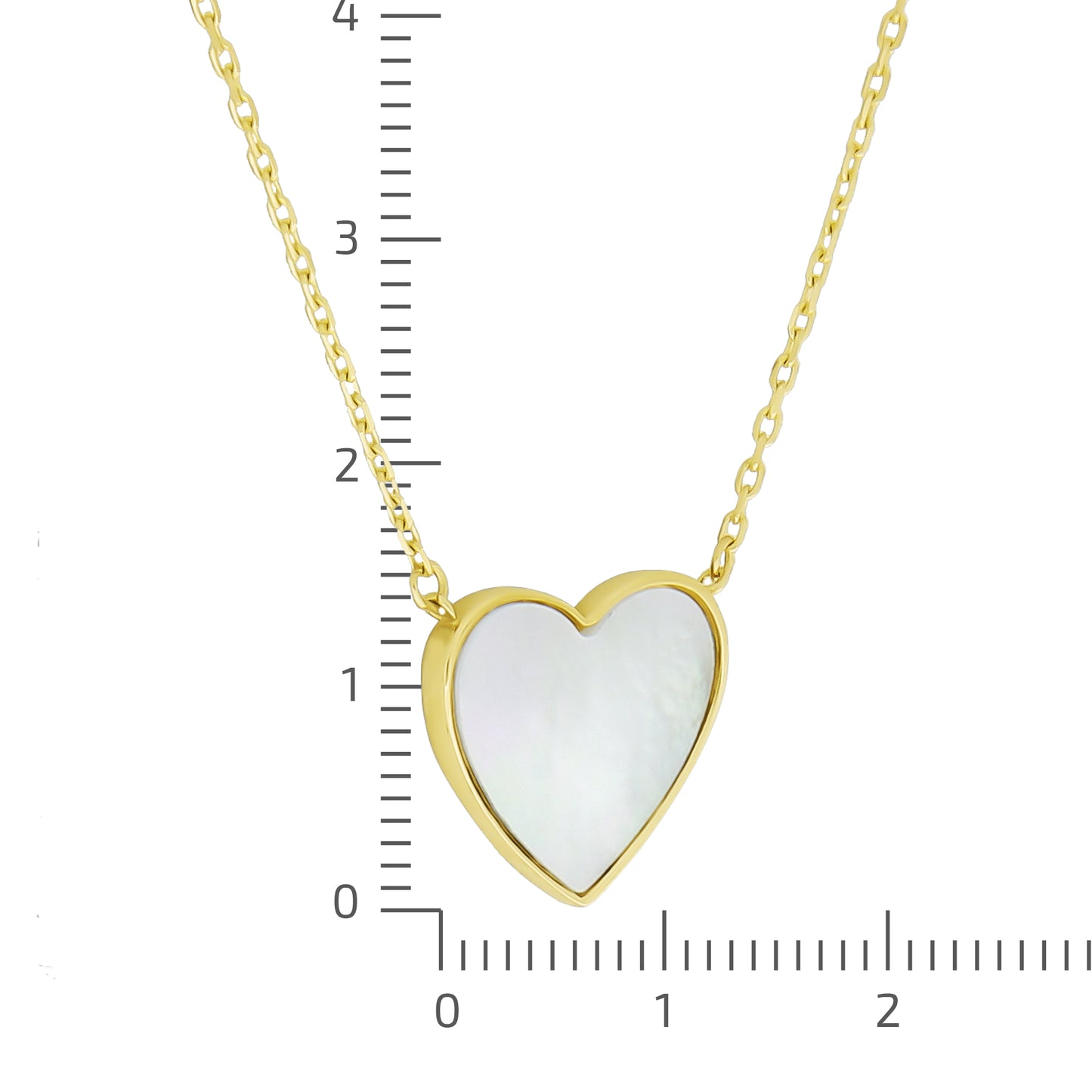 Halskette Ankerkette 375/- Gold 45,0cm Perlmutt