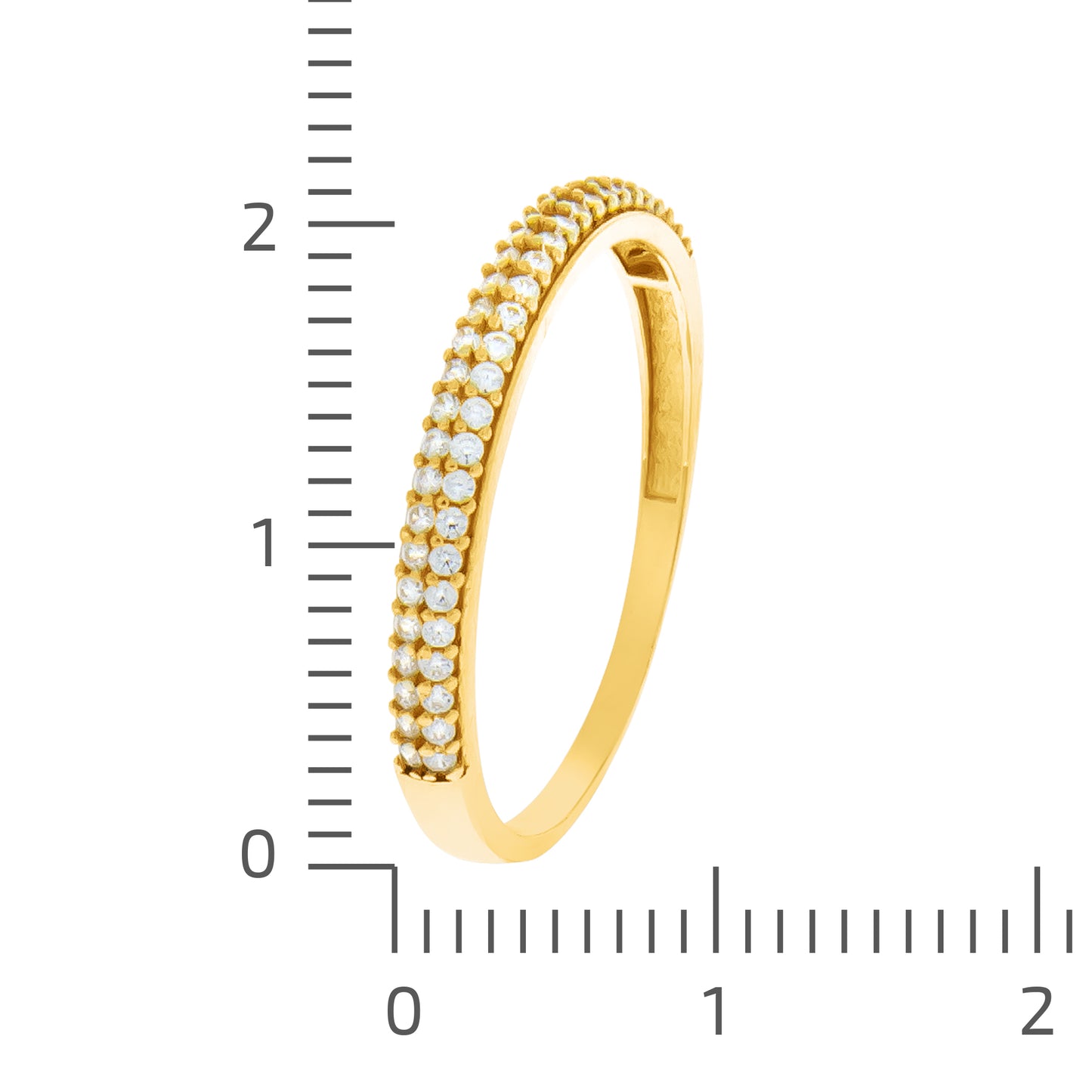 Ring 375/- Gold Zirkonia