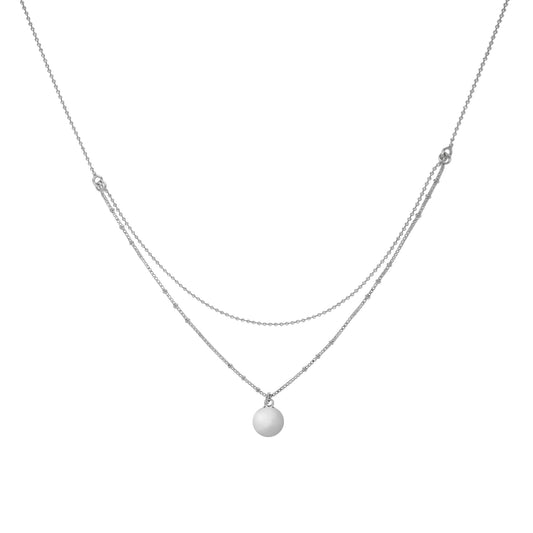 Halskette Kugelkette 925/- Sterling Silber 43,0cm