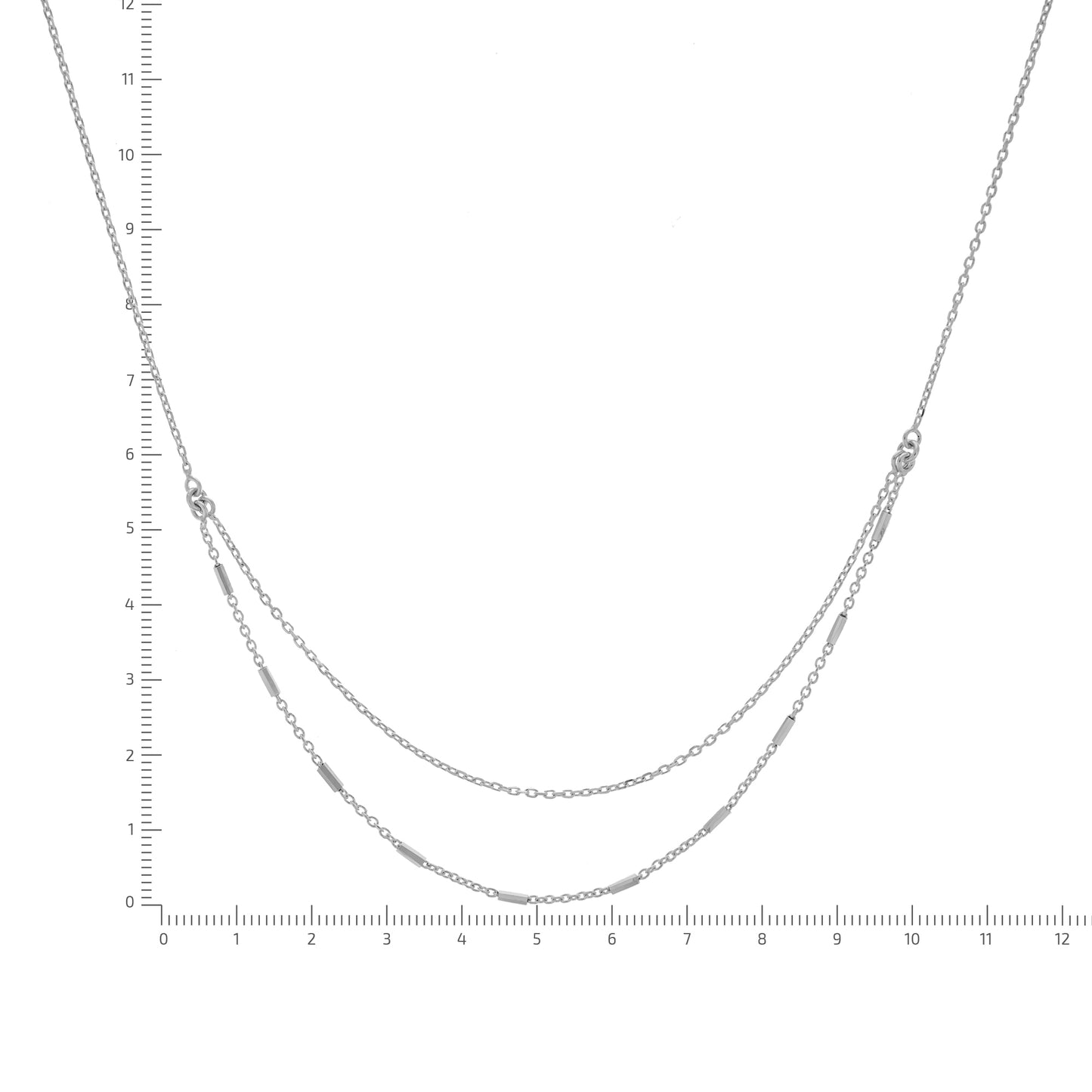 Collier Ankerkette 925/- Sterling Silber 43,0cm