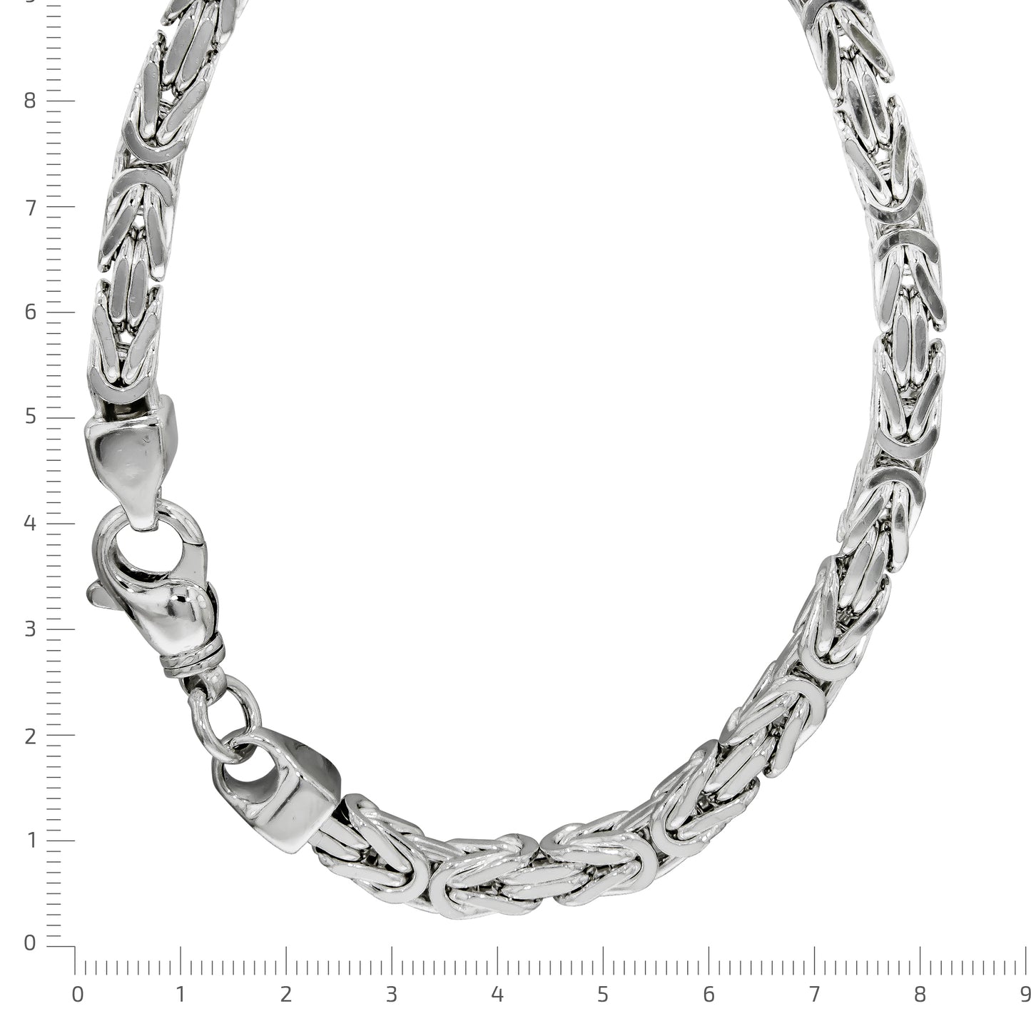 Halskette Königskette 925/- Sterling Silber