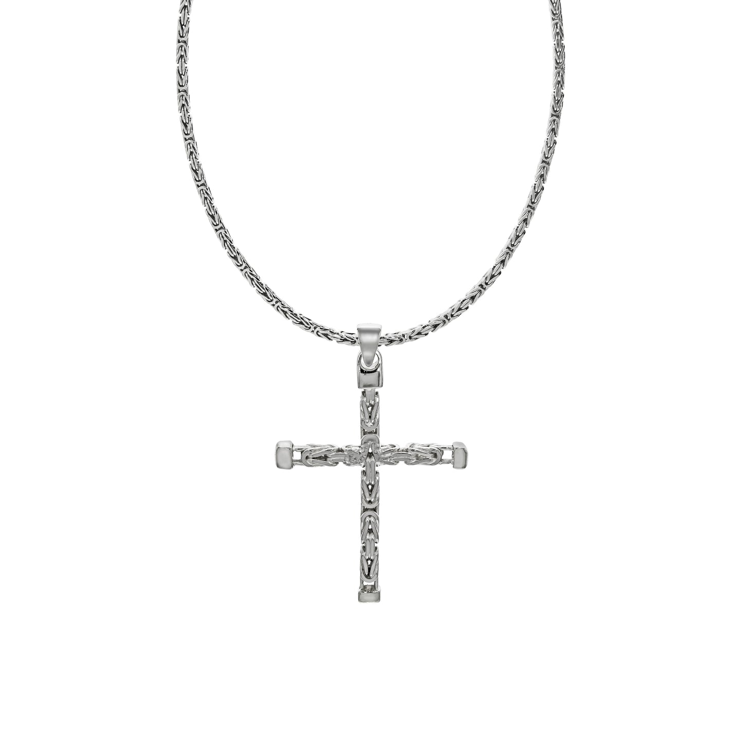 Halskette Königskette 925/- Sterling Silber 55cm ohne