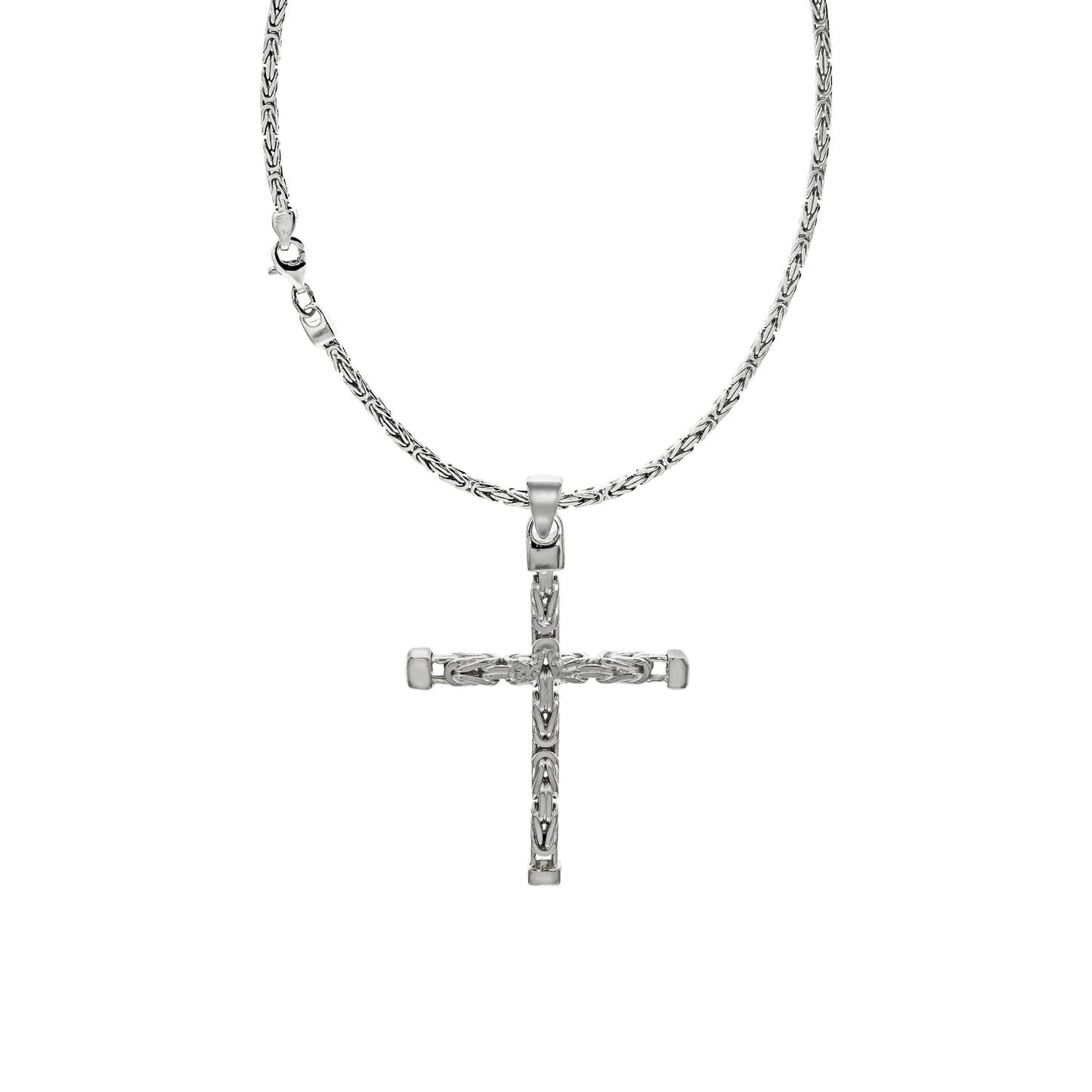Halskette Königskette 925/- Sterling Silber 55cm ohne