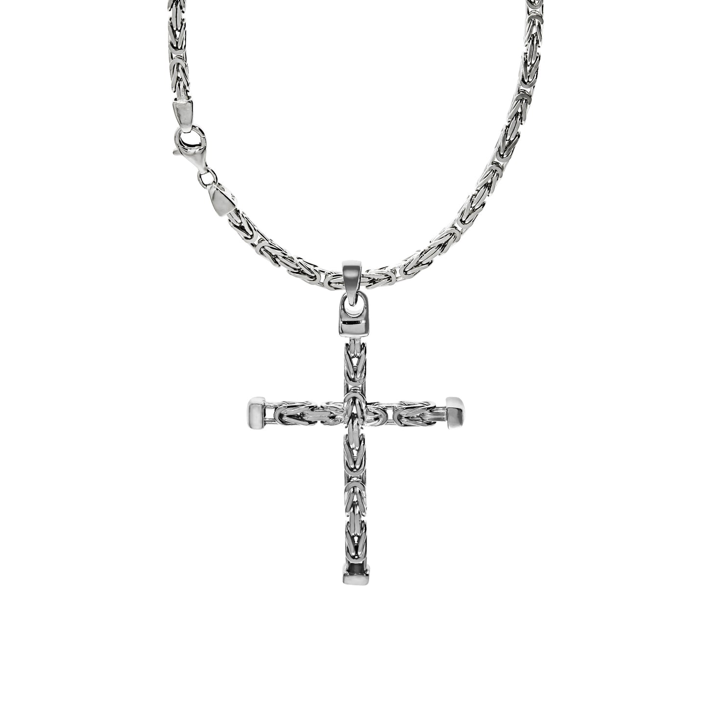 Halskette Königskette 925/- Sterling Silber 55cm ohne