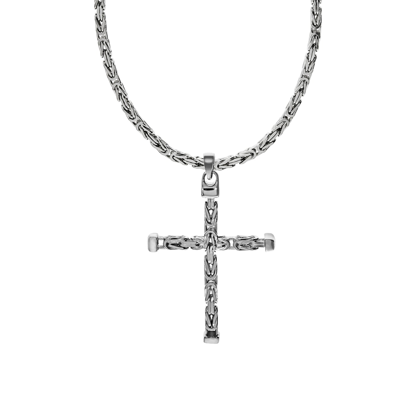 Halskette Königskette 925/- Sterling Silber 55cm ohne