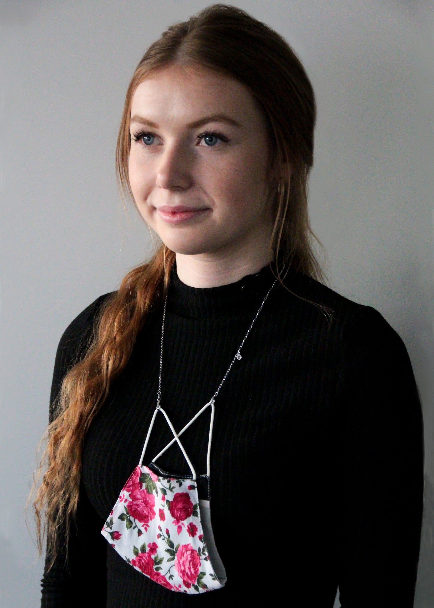 Maskenkette Erbskette 925/- Sterling Silber rotvergoldet 50cm