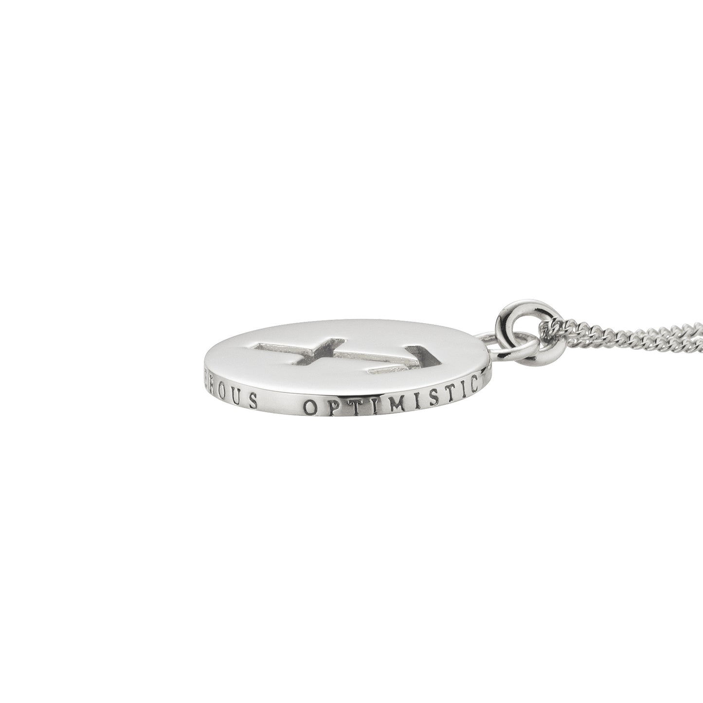cai Halskette Ankerkette 925/- Sterling Silber rhodiniert 55,0cm