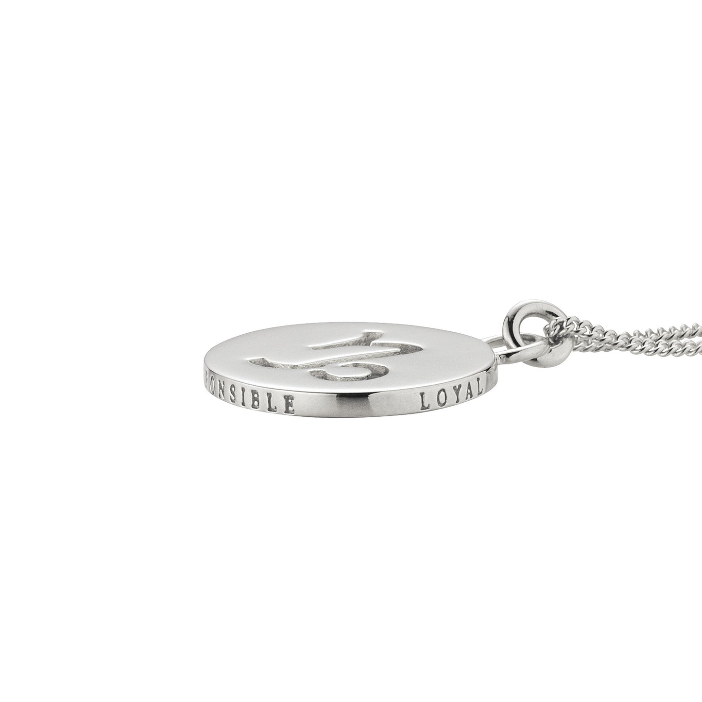 cai Halskette Ankerkette 925/- Sterling Silber rhodiniert 55,0cm