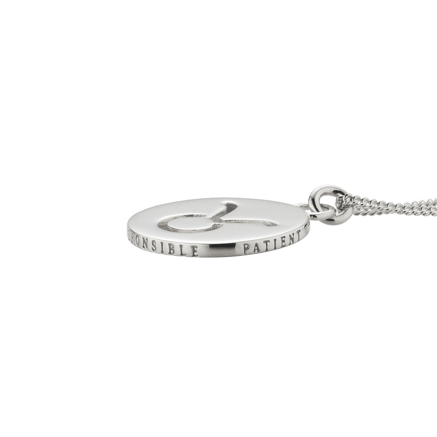 cai Halskette Ankerkette 925/- Sterling Silber rhodiniert 55,0cm