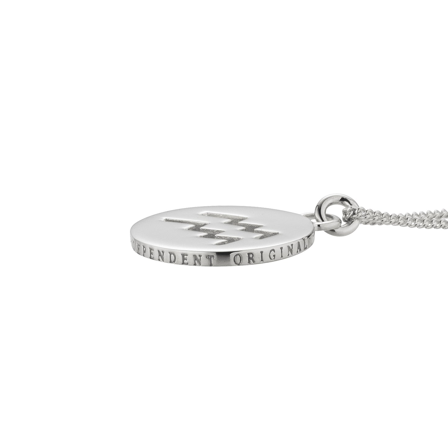 cai Halskette Ankerkette 925/- Sterling Silber rhodiniert 55,0cm