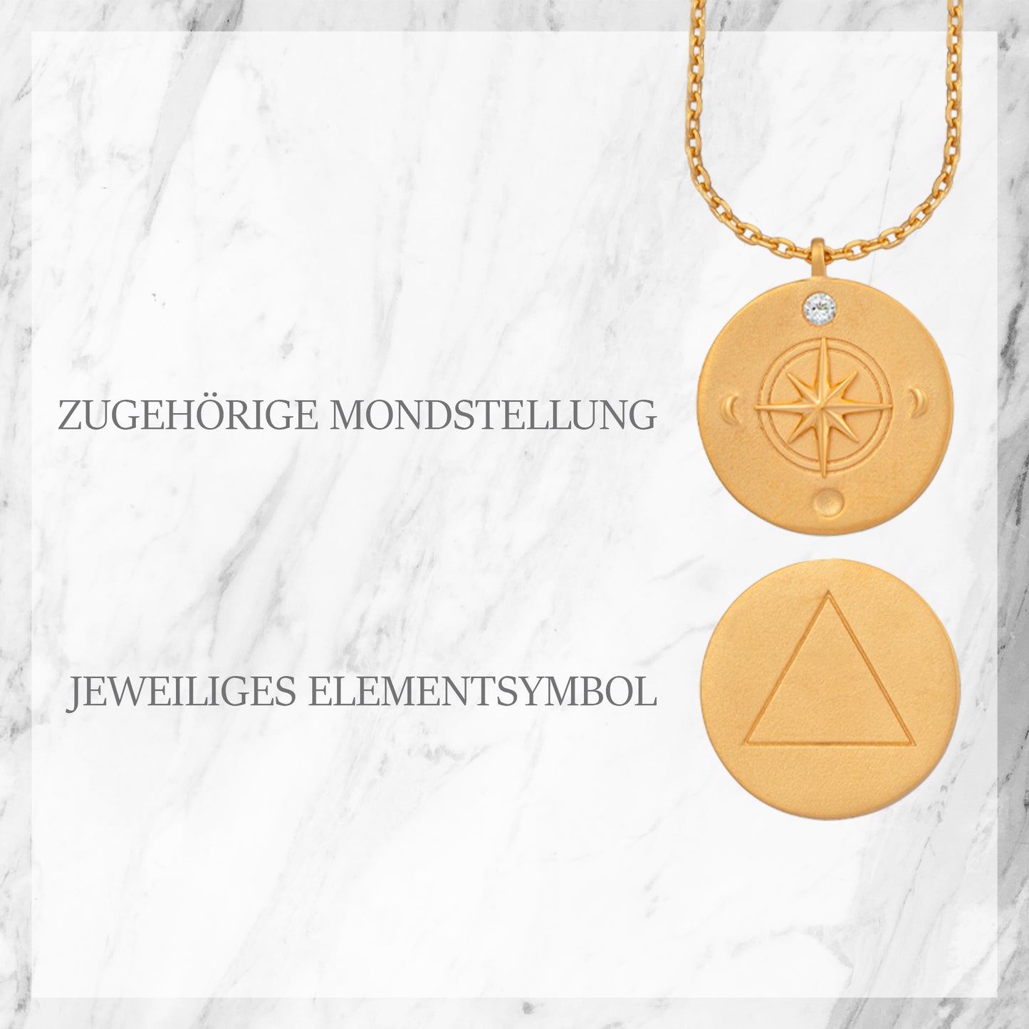 cai Halskette Ankerkette 925/- Sterling Silber vergoldet 55,0cm