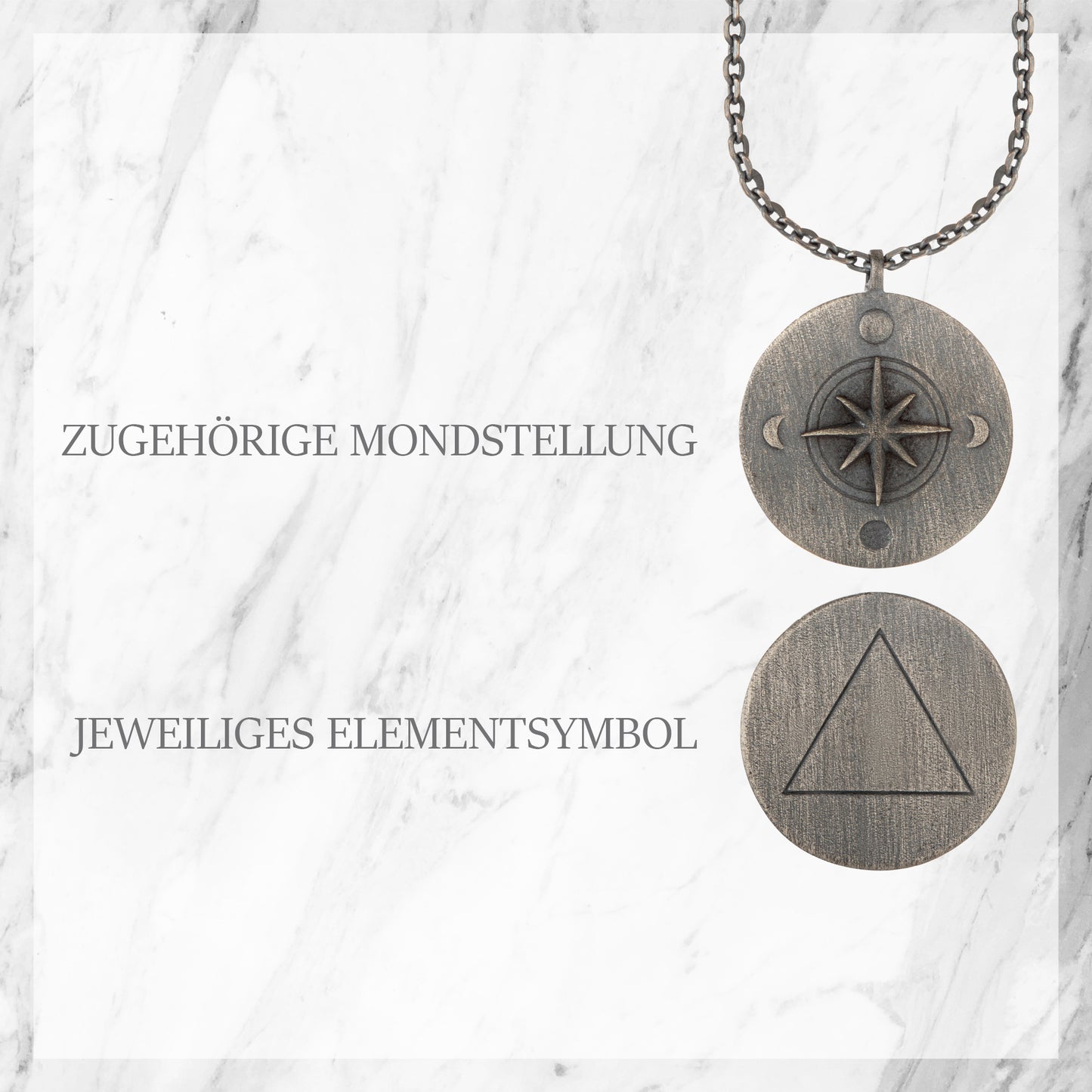 cai Halskette Ankerkette 925/- Sterling Silber oxidiert 60cm