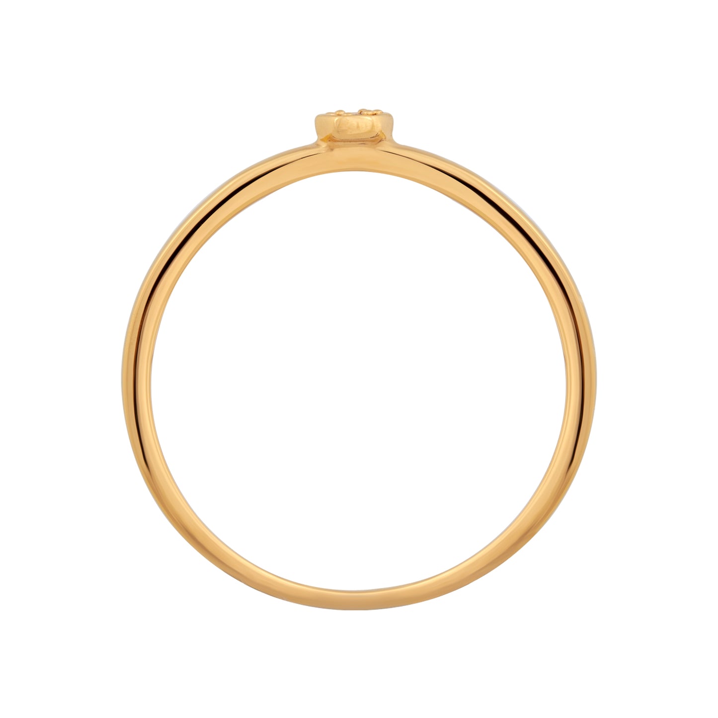 cai Ring 925/- Sterling Silber vergoldet Zirkonia