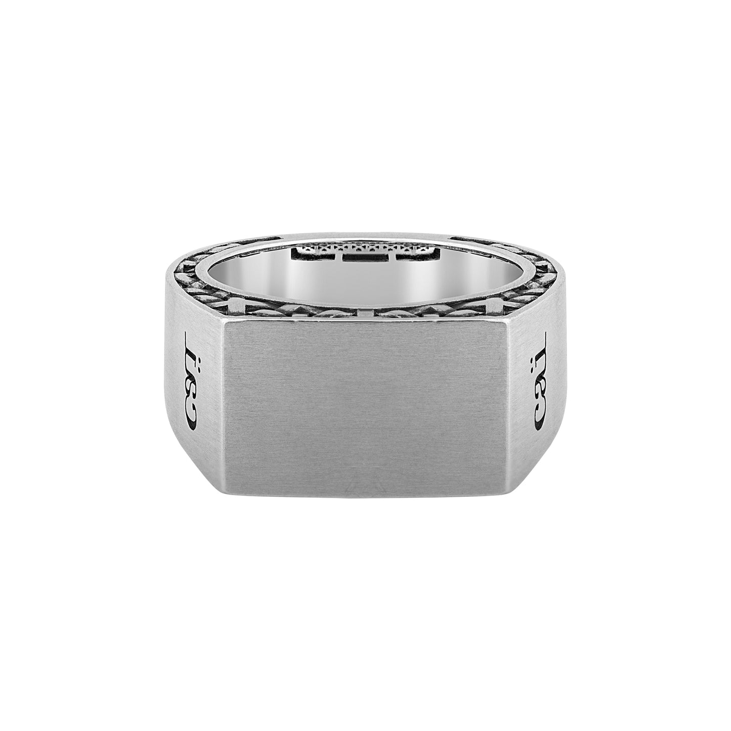 cai Ring 925/- Sterling Silber oxidiert ohne