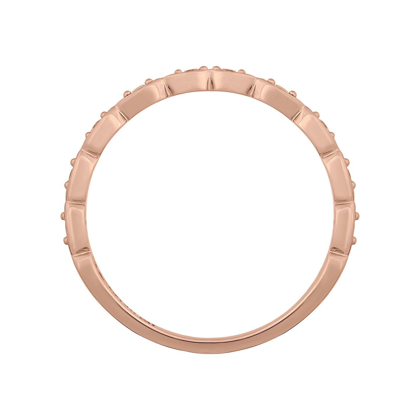 cai Ring 925/- Sterling Silber rotvergoldet Zirkonia