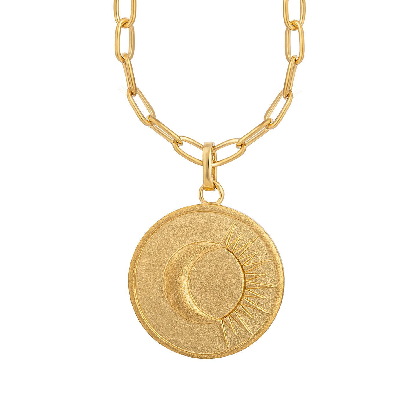 cai Halskette Ankerkette 925/- Sterling Silber vergoldet 45cm ohne