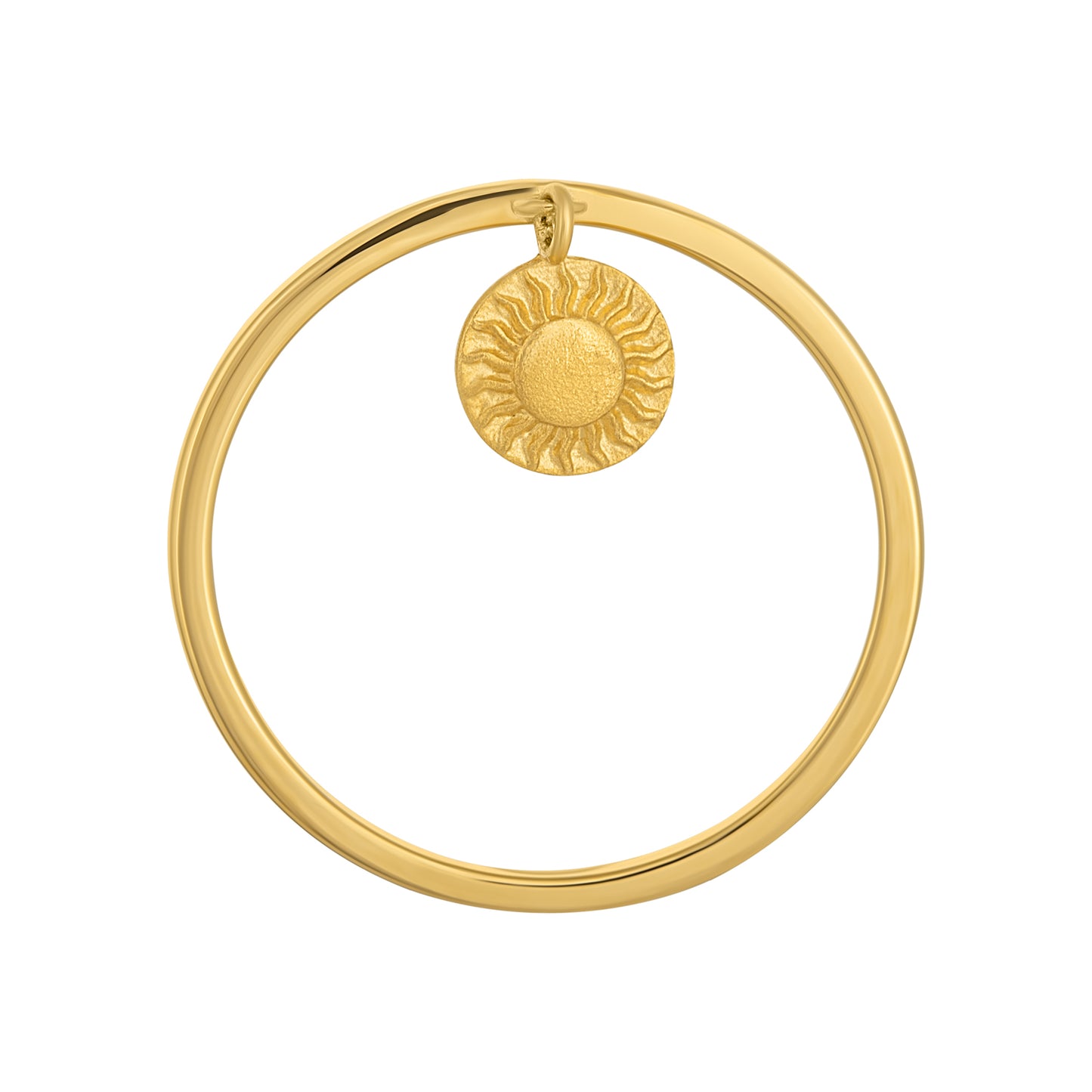 cai Ring 925/- Sterling Silber vergoldet ohne