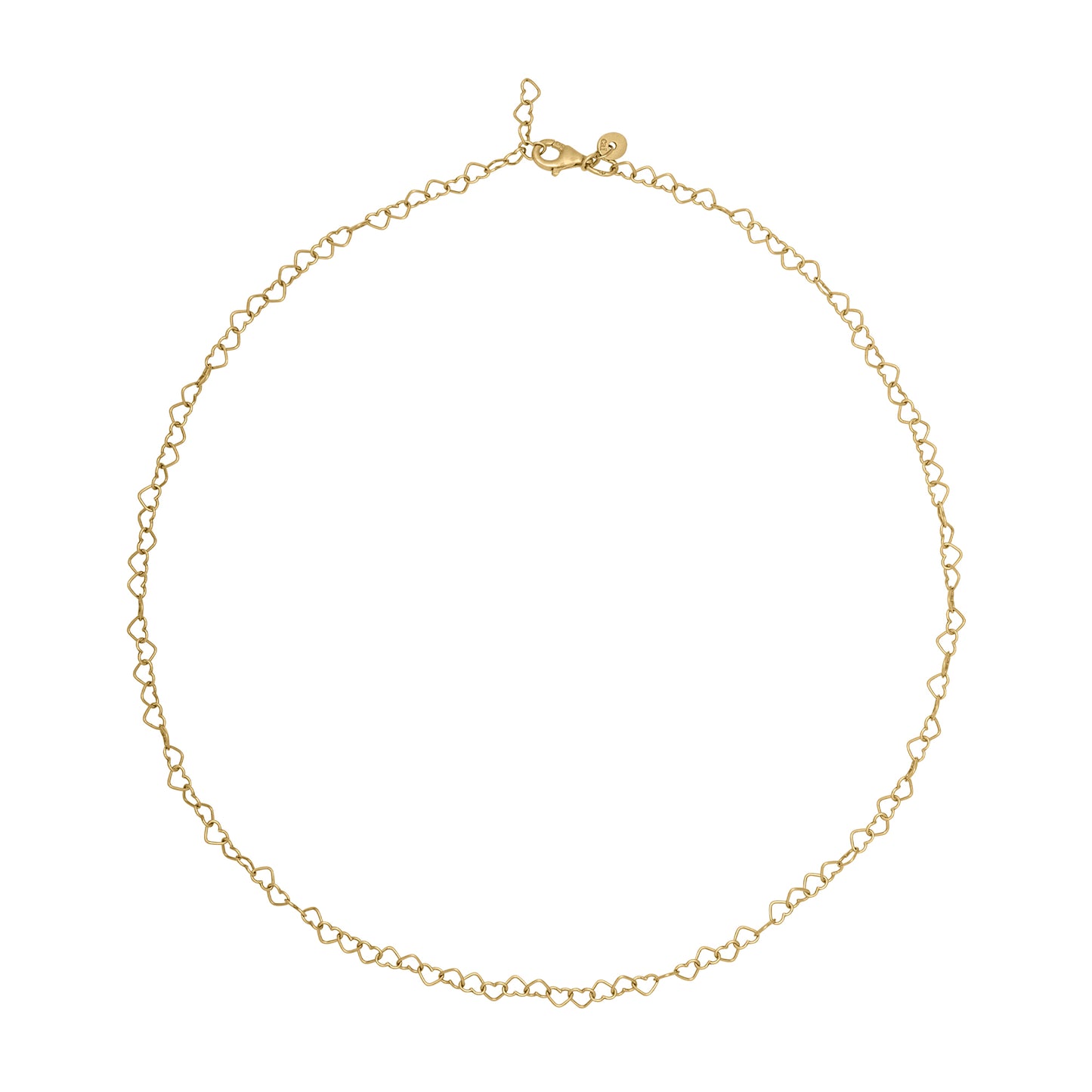 cai Collier Ankerkette 925/- Sterling Silber vergoldet 35cm